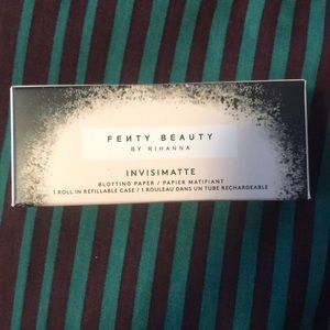 Fenty blotting paper and refillable case